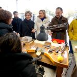 Del Olmo visita en Valladolid la muestra de oficios artesanos junto a la candidata al Congreso por Valladolid, Isabel García Tejerina