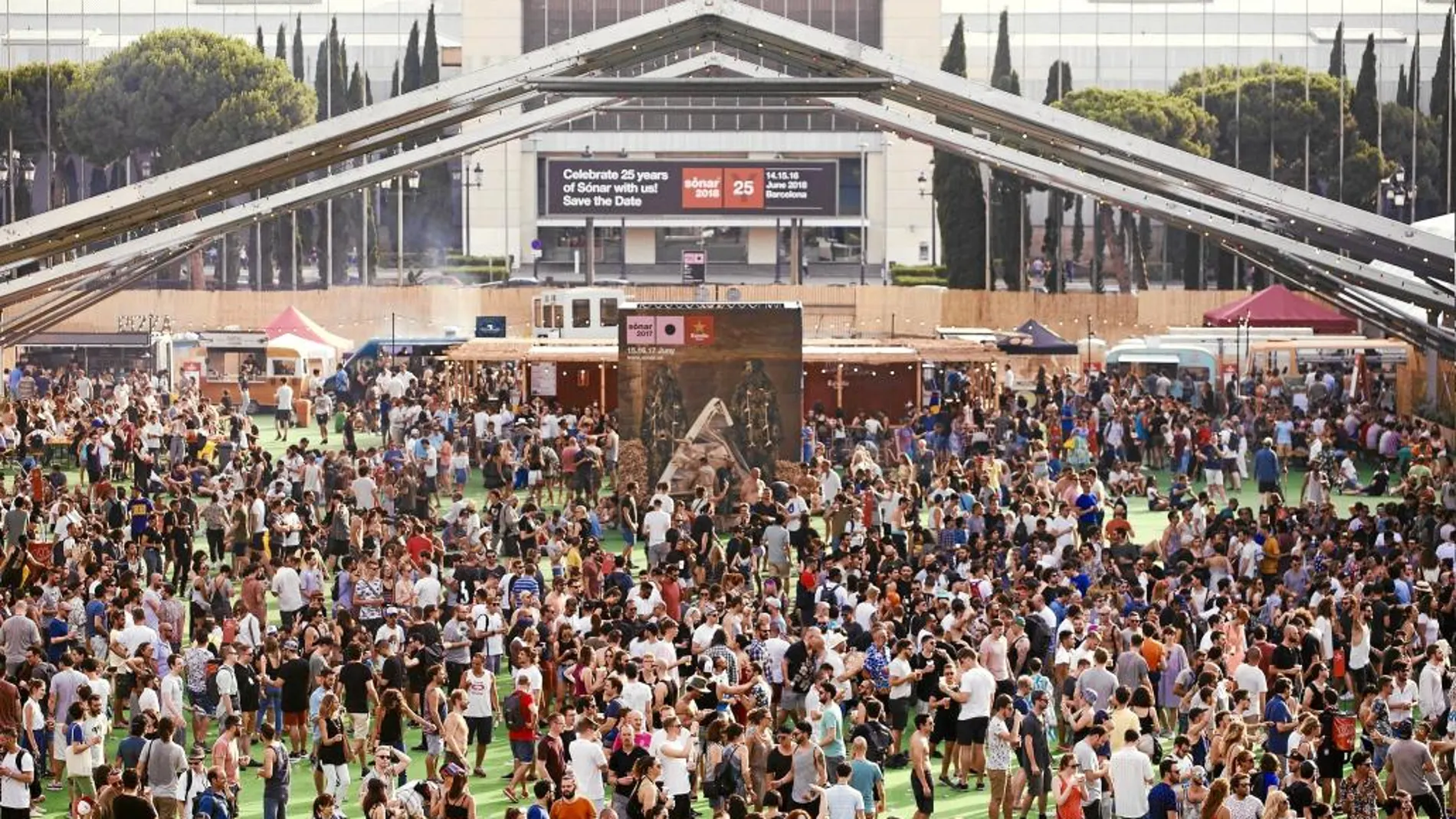 La sensación es que está edición del Sónar será de las más masivas