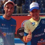 Javi Ruiz y Peter Alonso
