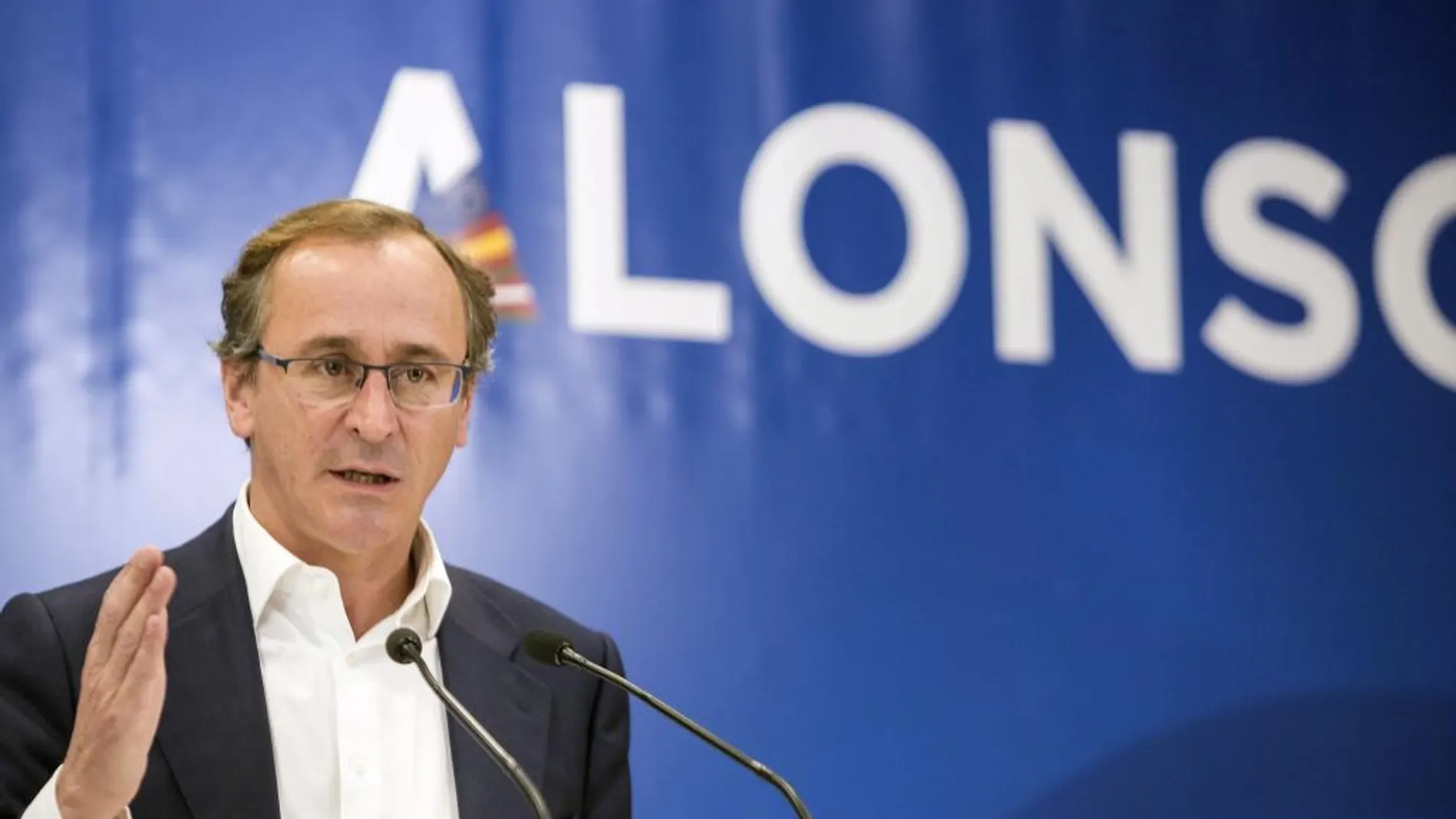 El candidato a lehendakari por el PP, Alfonso Alonso
