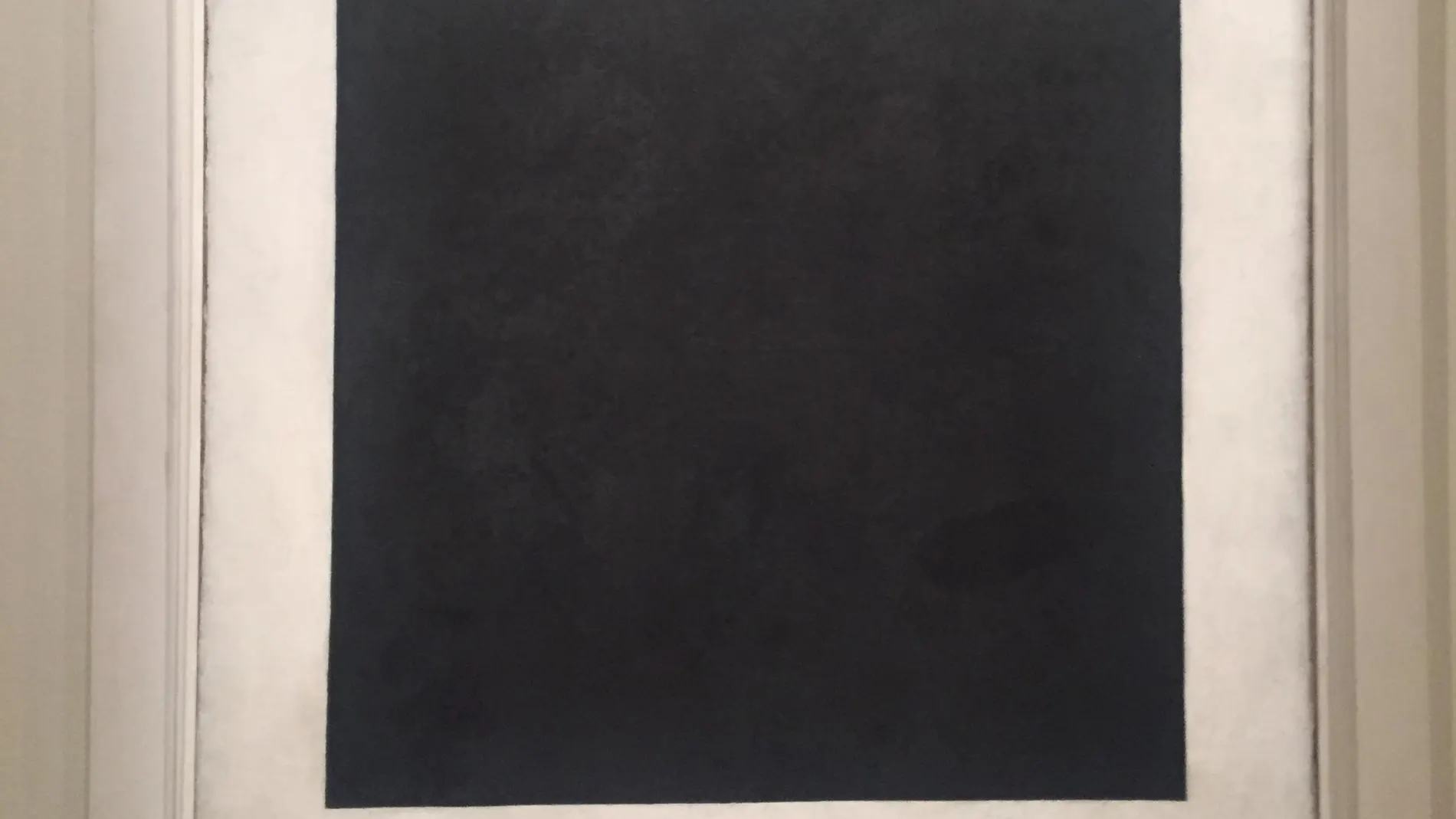 "Cuadrado negro" (1915) de Kazimir Malevich