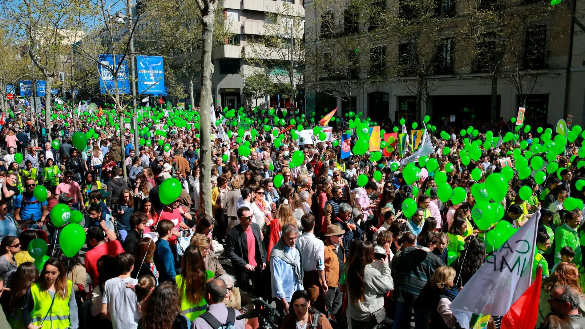 Marcha "Sí a la Vida” en Madrid / Foto: Cipriano Pastrano