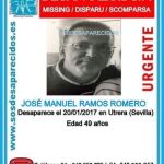 El desaparecido, José Manuel Ramos Romero