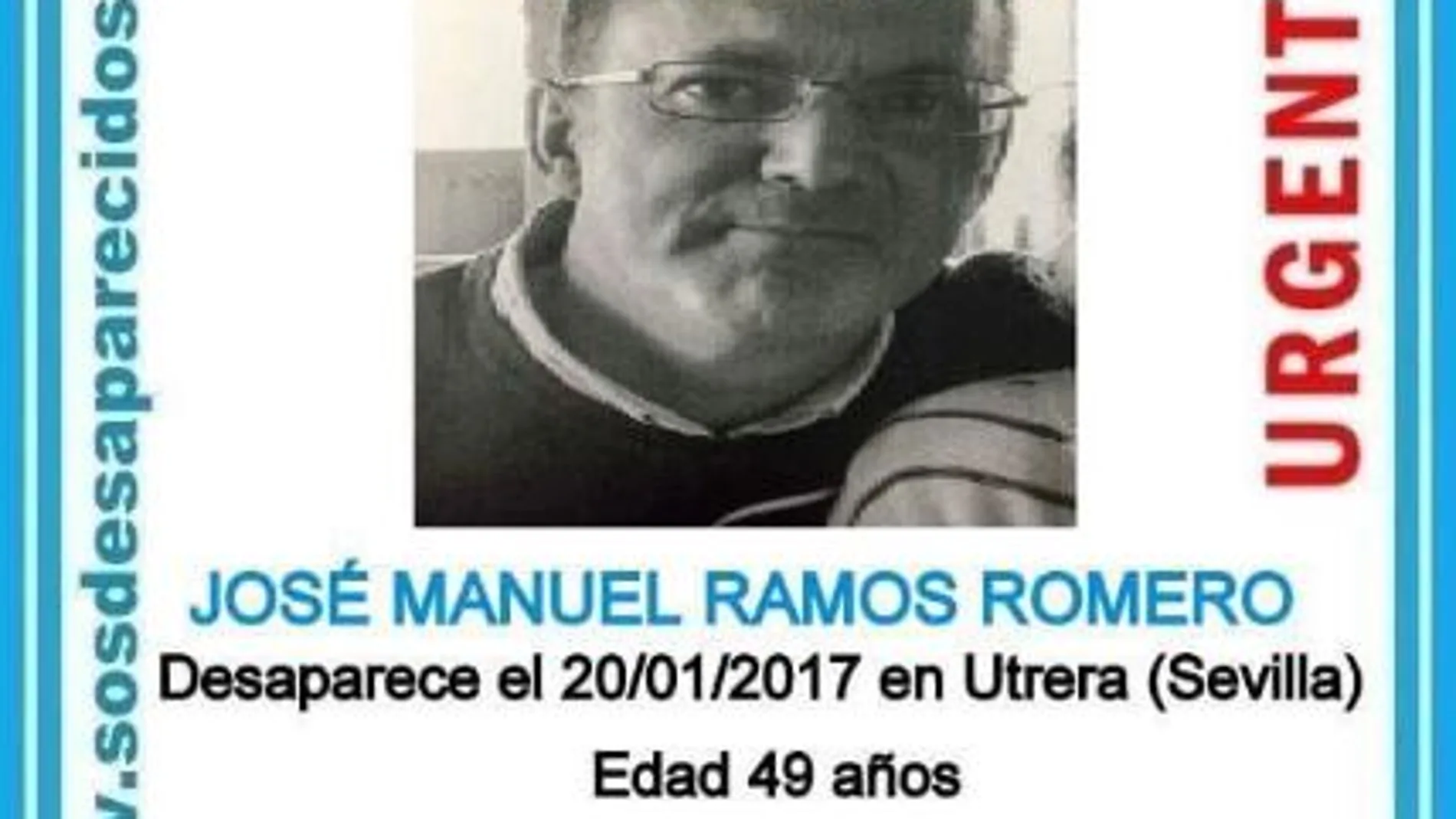 El desaparecido, José Manuel Ramos Romero