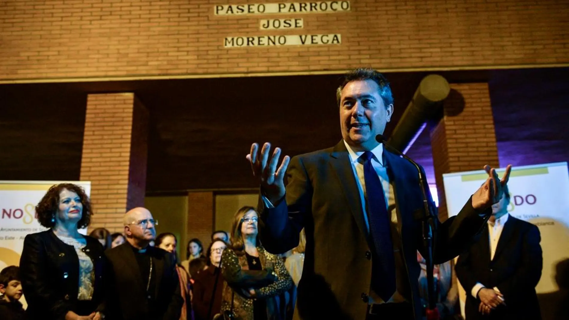 El alcalde, Juan Espadas, durante el acto en Sevilla Este / Foto: La Razón
