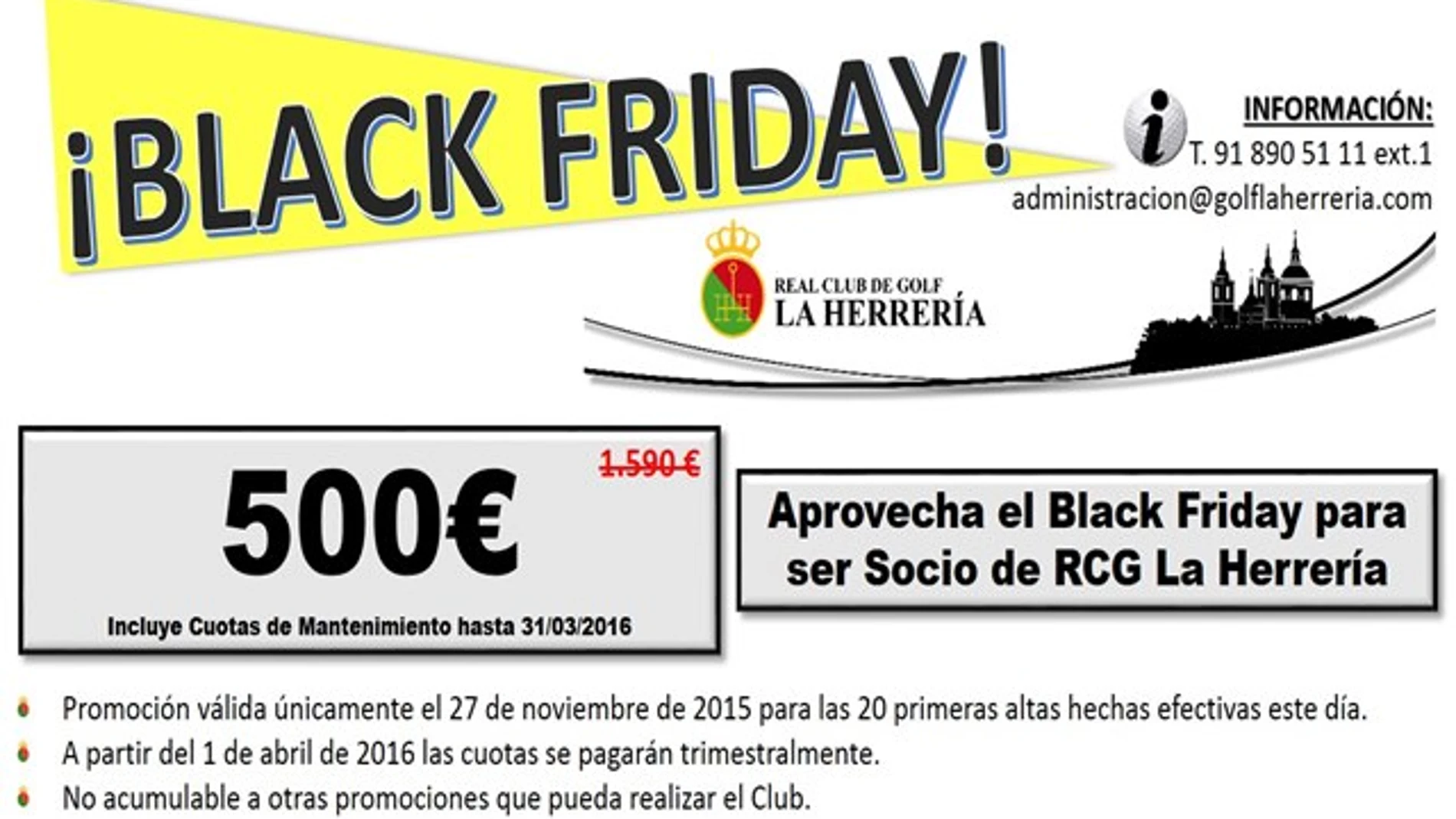 Black Friday en La Herrería