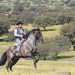 El torero en su finca Yerbabuena
