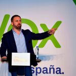 Santiago Abascal, candidato de Vox a la Presidencia del Gobierno