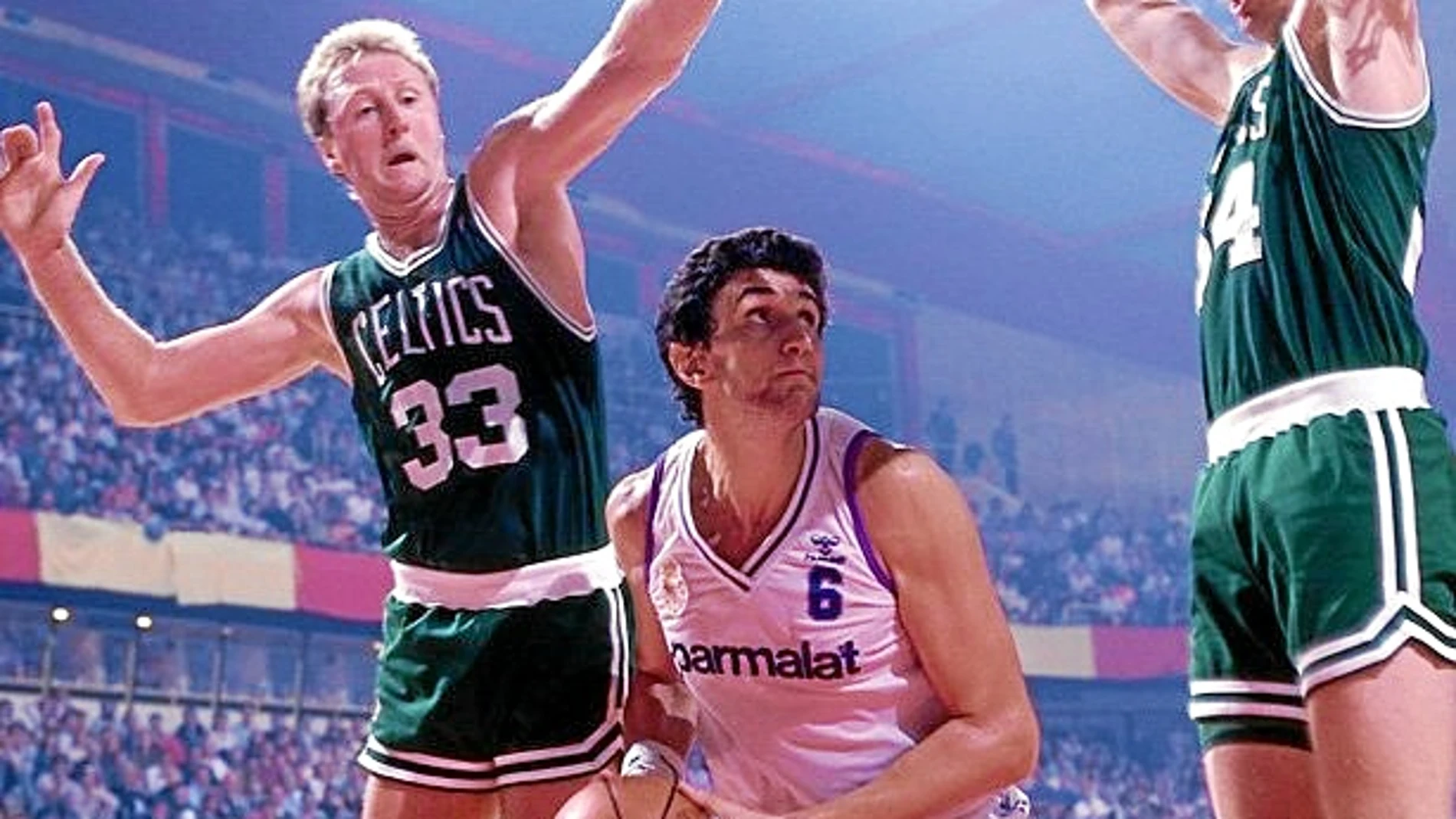 1988. Open McDonalds. Los Celtics visitaban Madrid en una época en la que los equipos NBA se veían inalcanzables