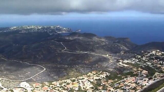 Imagen aérea de Jávea