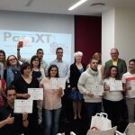 Entrega de los diplomas acreditativos a los participantes en el proyecto «PasaXT hacia el empleo»