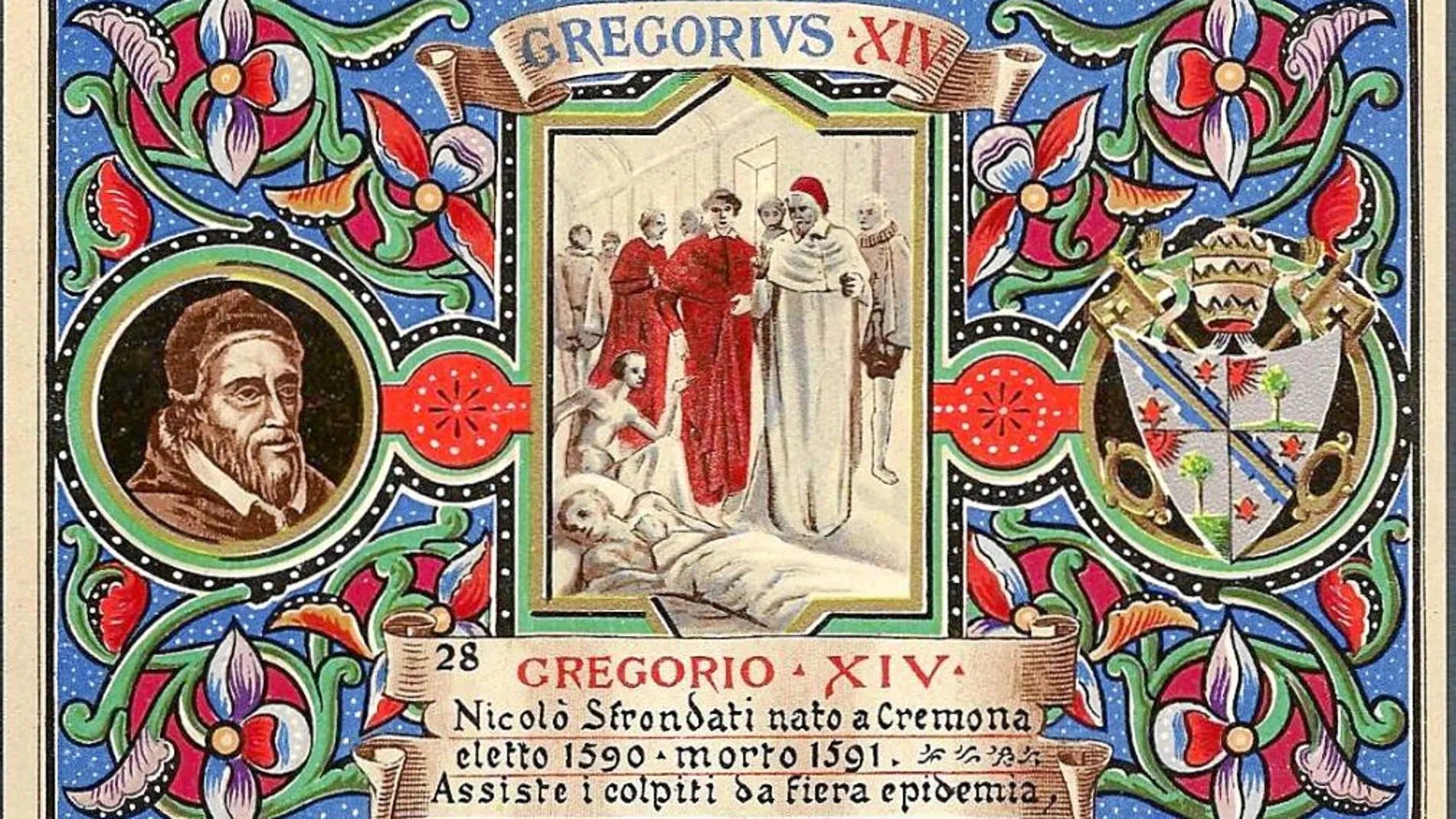 El Papa Gregorio XIV no contaba con experiencia política, razón por la cual cedió la administración diplomática a su sobrino, el cardenal Paolo Emilio Sfondrati