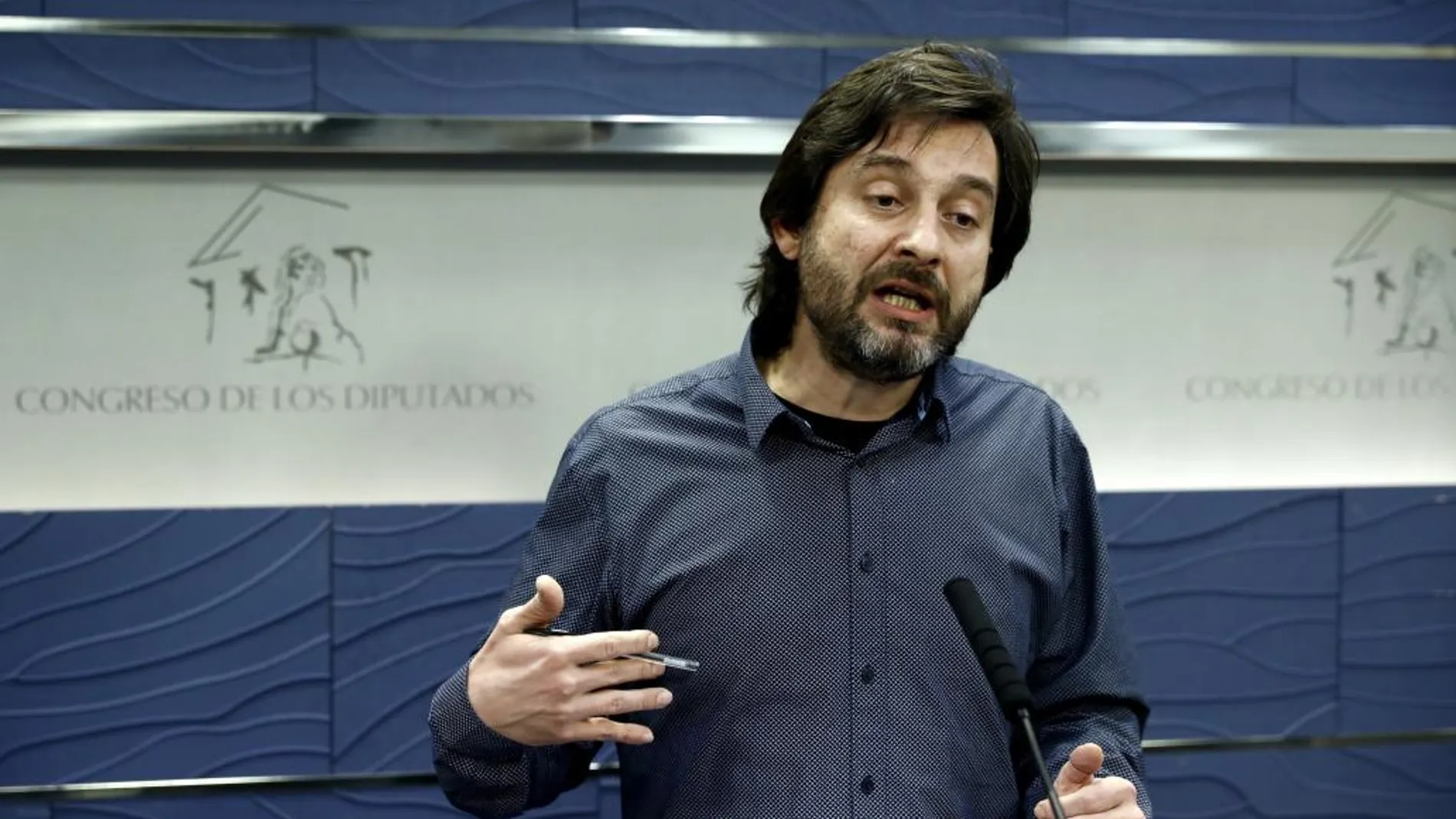 El responsable de Relaciones con la Sociedad Civil de Podemos, Rafael Mayoral.