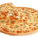 El calorímetro: Pizza individual 4 quesos
