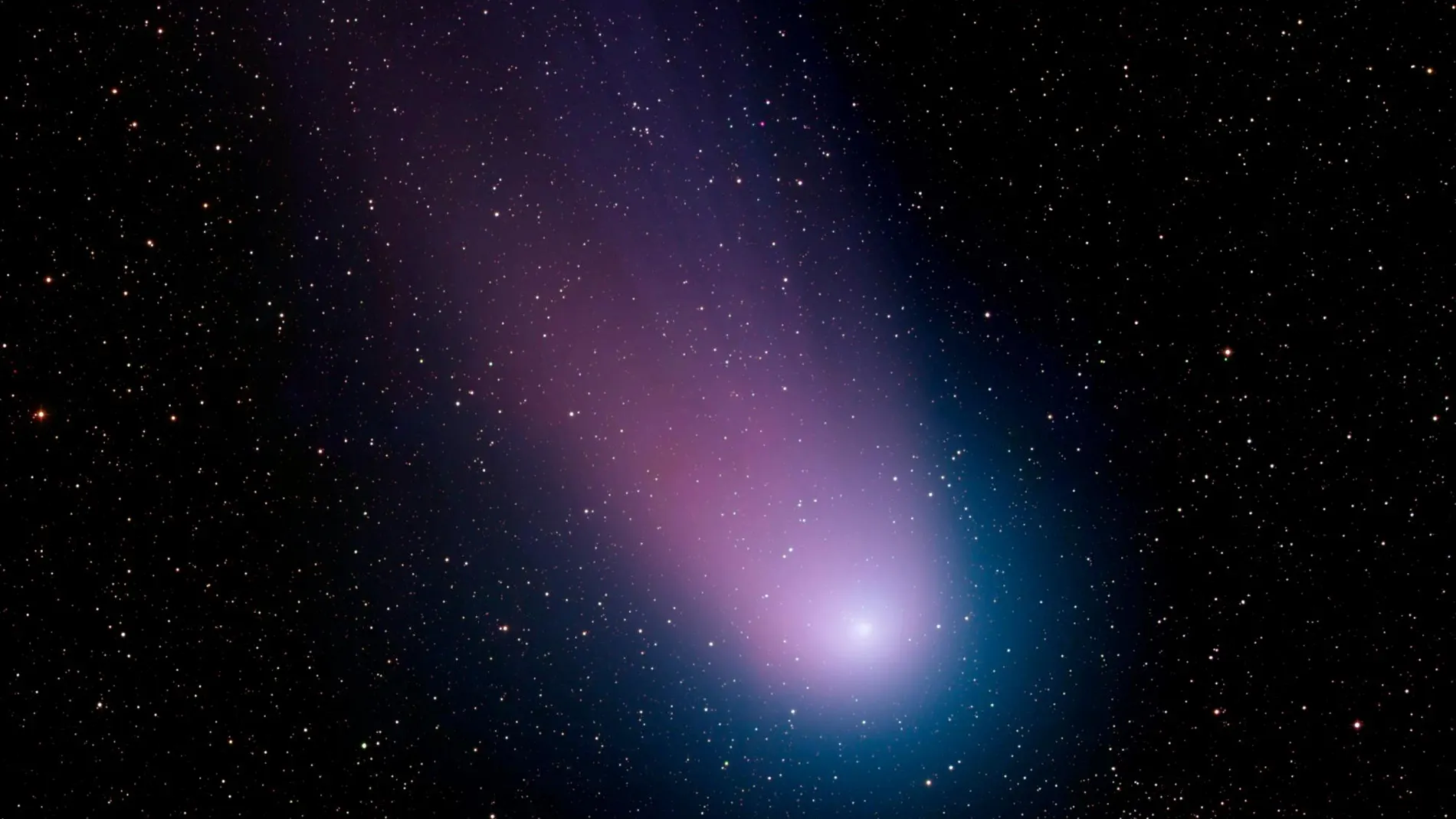 Imagen de un cometa tomada desde un observatorio de EE.UU. / Efe