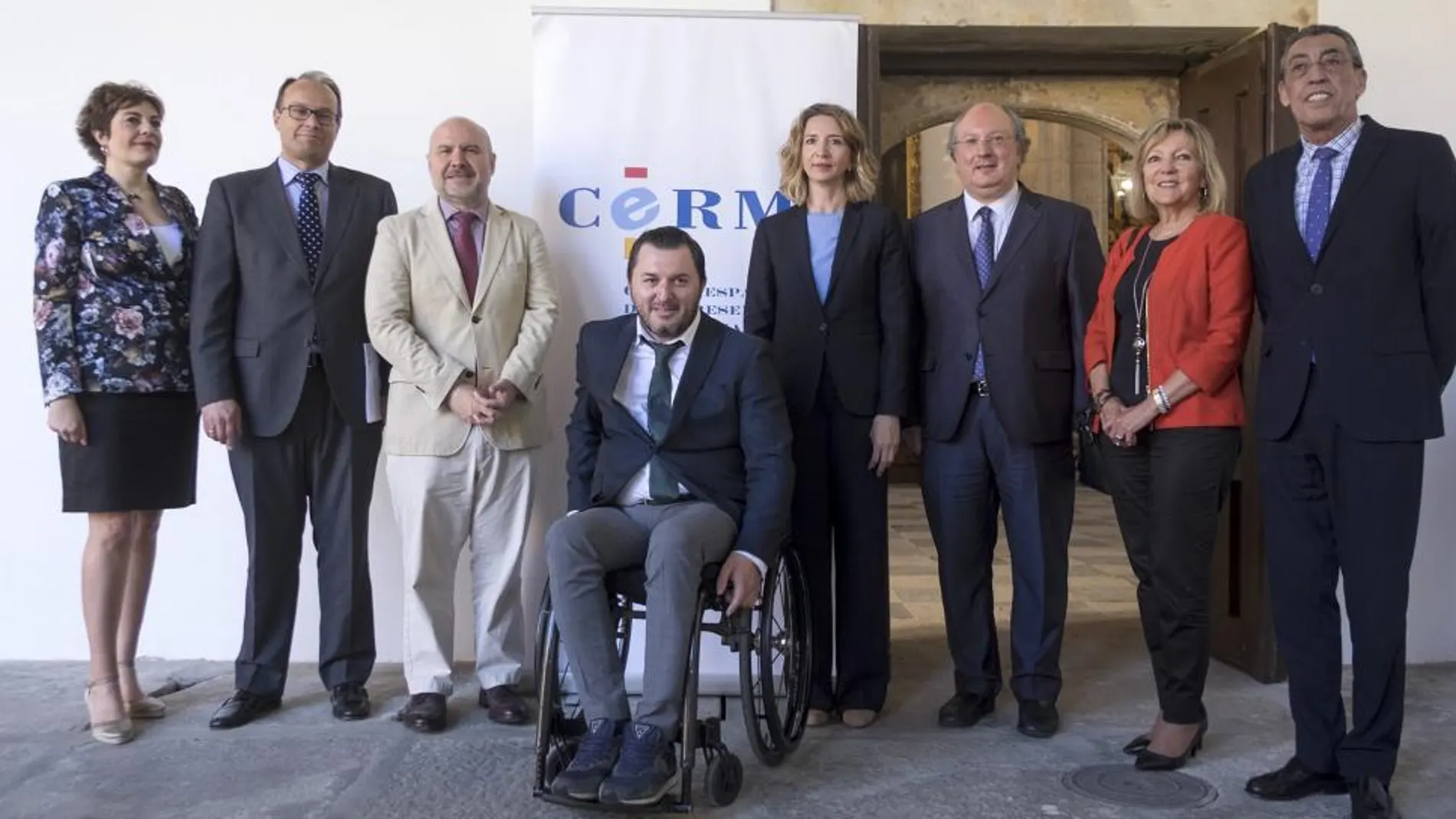 La consejera de Familia e Igualdad de Oportunidades, Alicia García, presidió en Salamanca la reunión del Comité Ejecutivo nacional de CERMI /Jesús Formigo/Ical