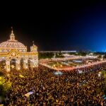 La Feria arrancó con el tradicional alumbrado / Foto: Efe