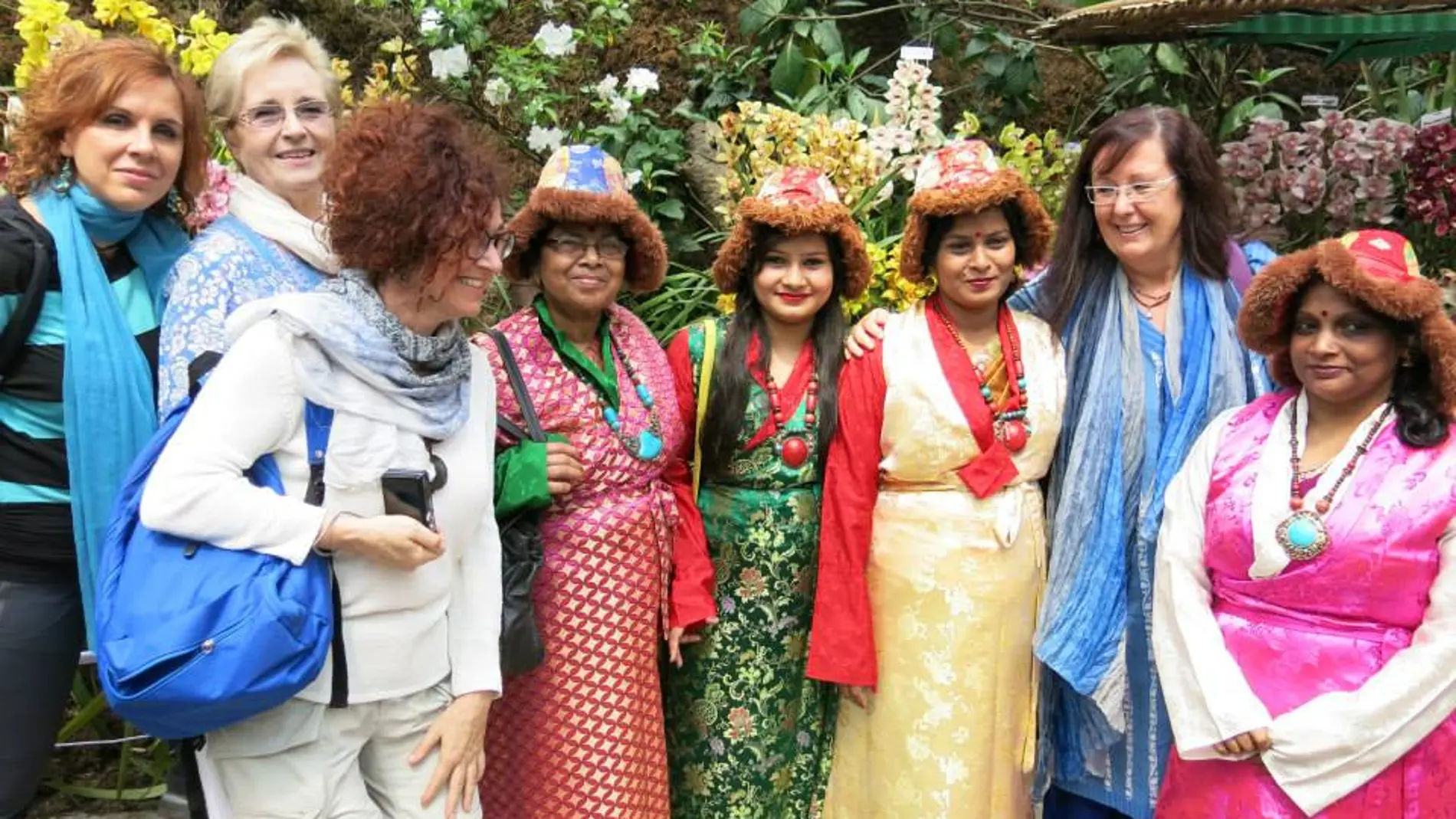Un grupo de mujeres en un viaje organizado por Focus Women