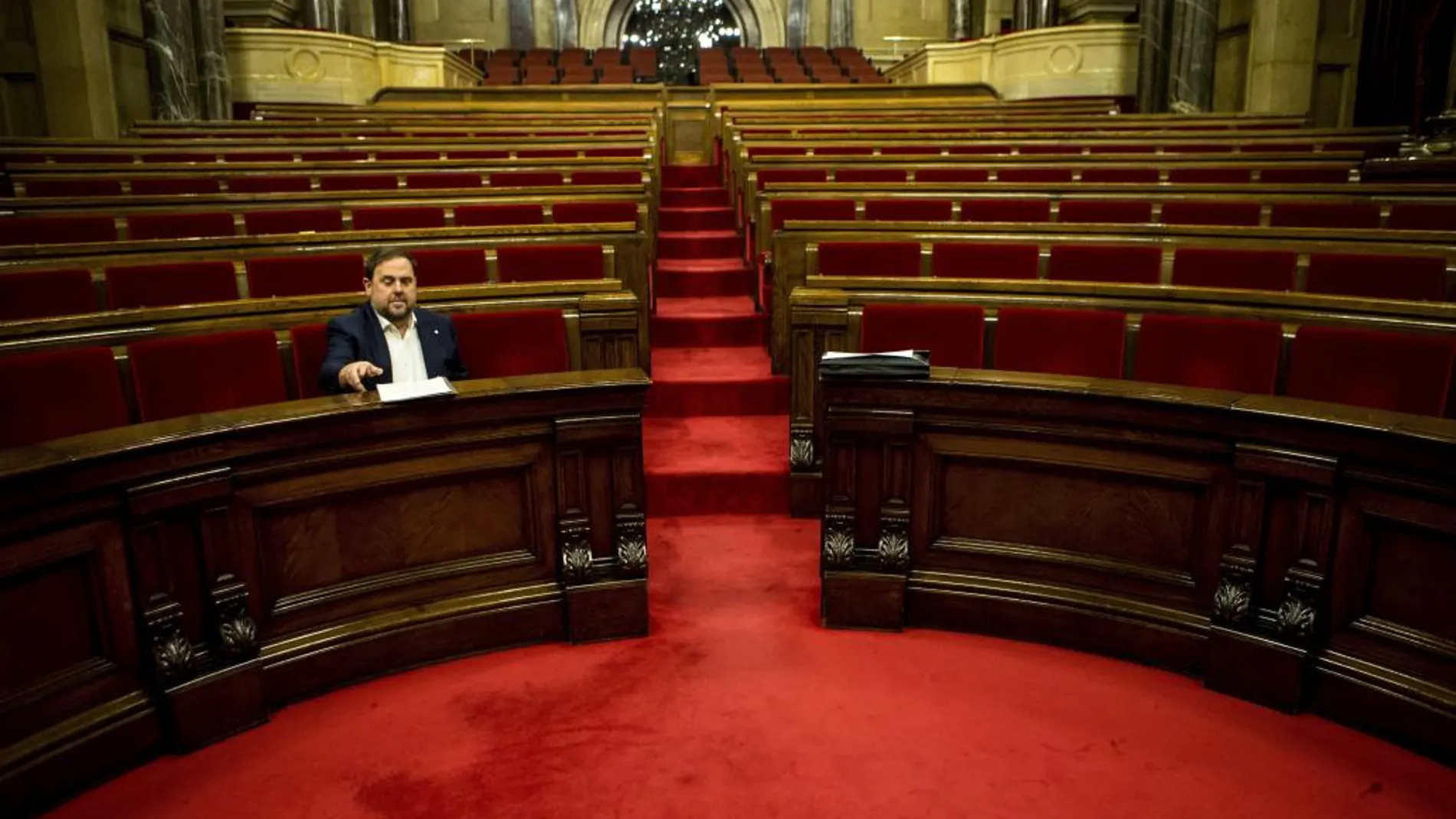 El vicepresidente de la Generalitat Oriol Junqueras