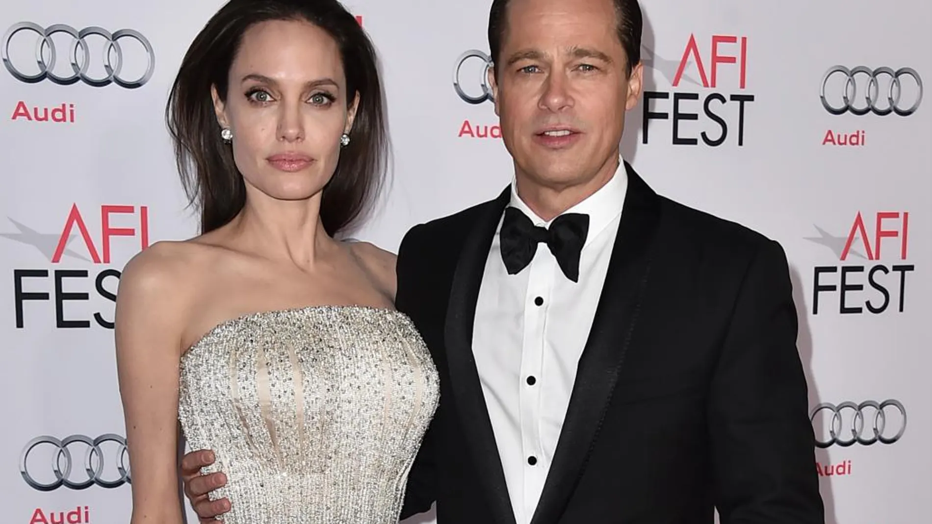 Angelina Jolie y Brad Pitt antes del divorcio