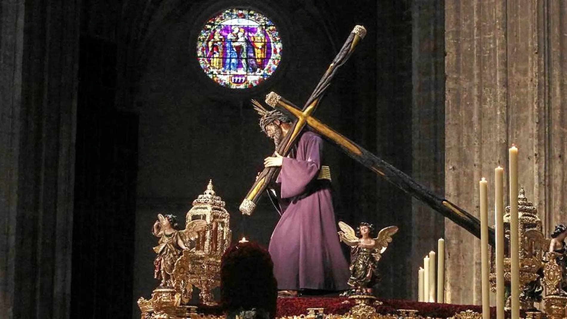 Imagen de archivo del Gran Poder en la Catedral de Sevilla
