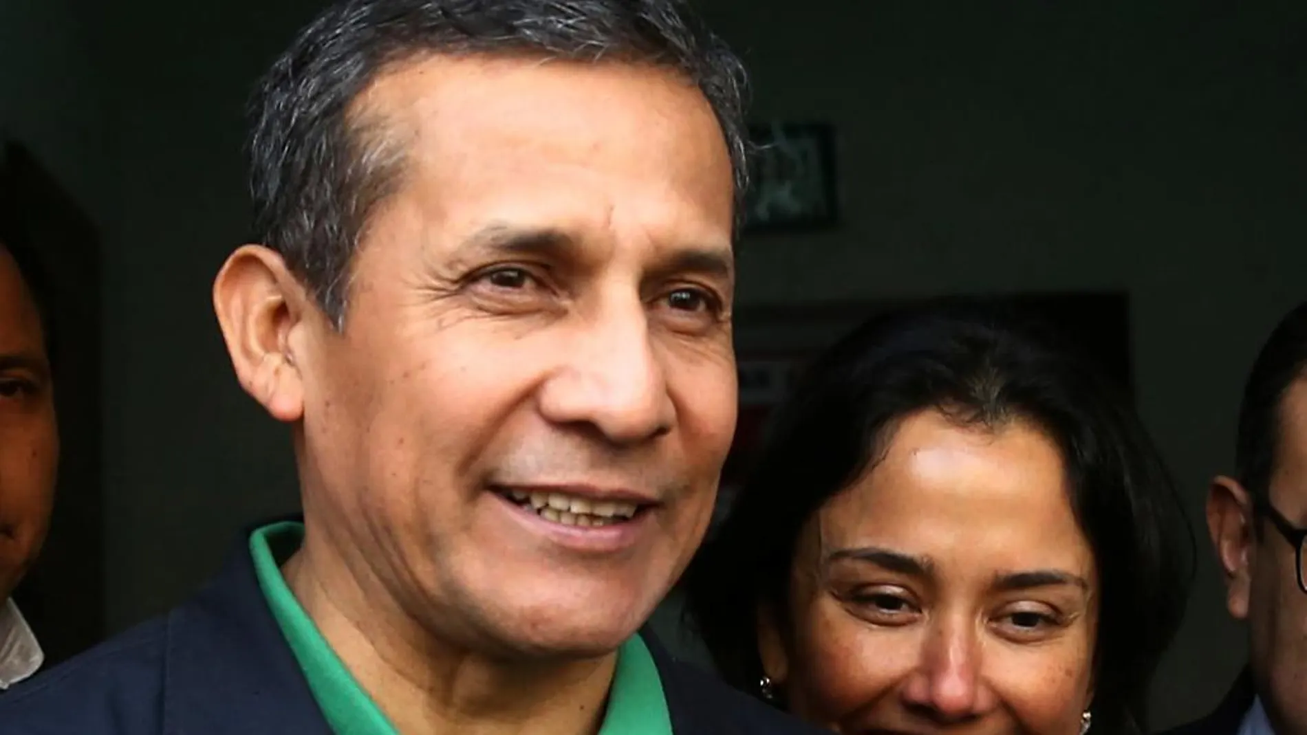 El expresidente peruano Ollanta Humala (2011-2016) y su esposa Nadine Heredia