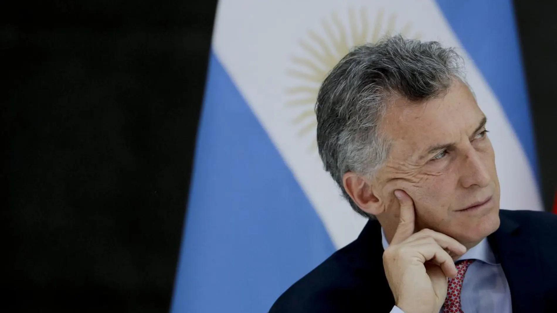Mauricio Macri durante una rueda de Prensa en la Casa Rosada, en Buenos Aires/Foto: Ap