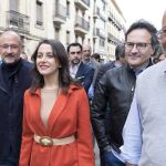 Inés Arrimadas visita Salamanca junto al candidato a la Junta, Francisco Igea, Luis Fuentes y Miguel Ángel González