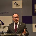 El presidente de la Diputación de Soria, el socialista, Luis Rey