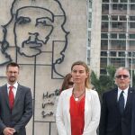 Mogherini visitó La Habana en marzo