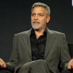 George Clooney, durante la promoción de su nueva serie "Hulu Catch-22"