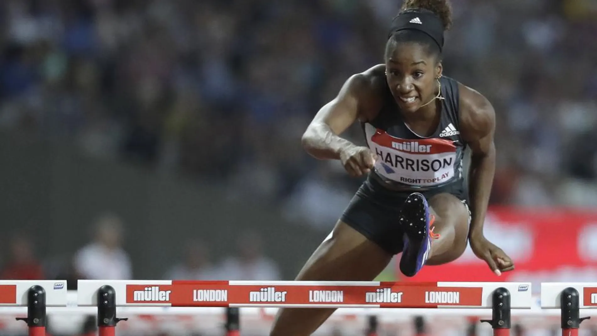 Kendra Harrison bate el récord del mundo en 100 vallas