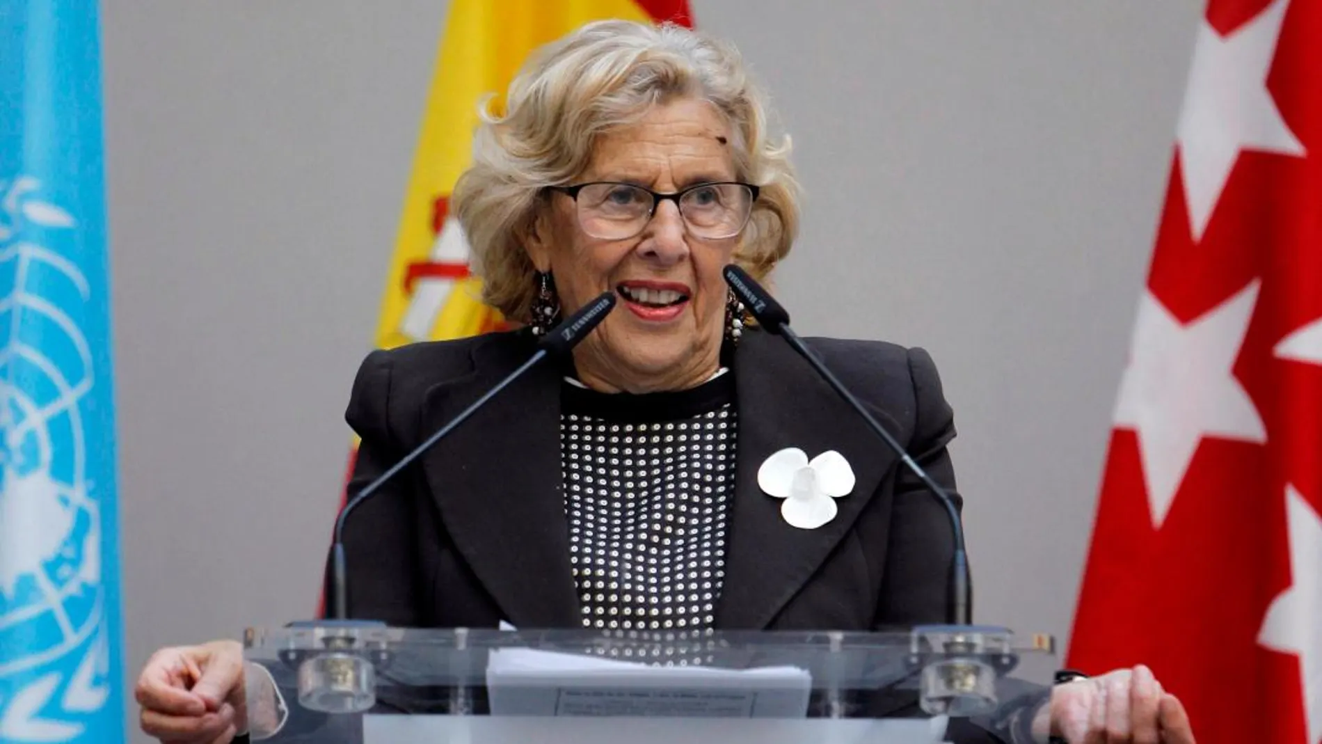 La alcaldesa de Madrid, Manuela Carmena. Foto: Efe /Paolo Aguilar