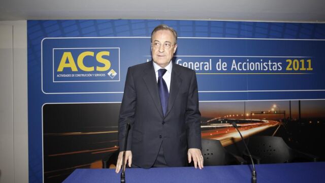 Florentino Pérez, presidente de ACS.