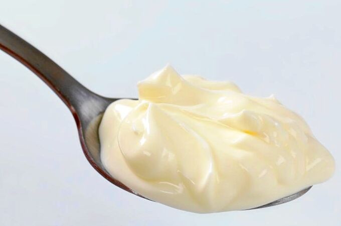 El calorímetro: 5 cucharadas de mayonesa light
