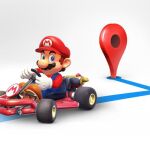 Mario Kart te guía en Google Maps