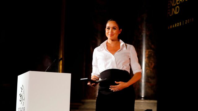 Meghan Markle durante un evento en Londres el pasado 7 de febrero