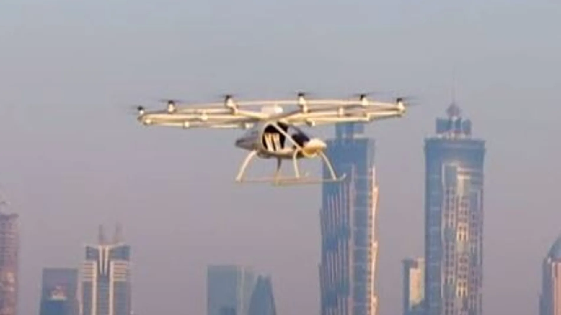 Así es el primer taxi volador sin piloto