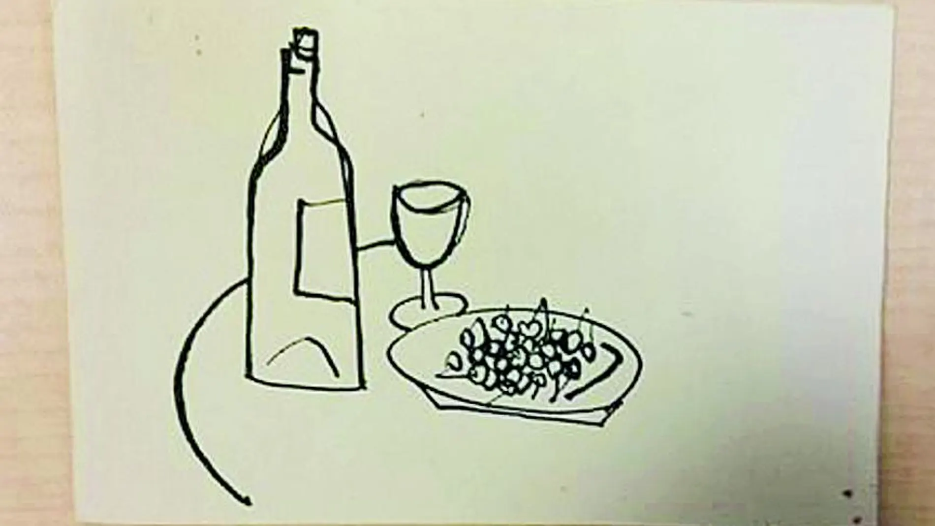 Los documentos aparecidos reúnen algunos dibujos del artista y de otros autores, además de su invitación de boda, correspondencia variada o algunos apuntes personales sobre pintura o, incluso, gastronomía.