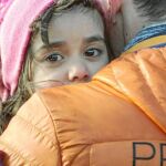 Fotograma de un rescate en Lesbos por parte de los voluntarios de Proemaid