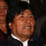 El presidente boliviano, Evo Morales, ya está en Caracas para asistir al funeral por Hugo Chávez