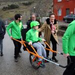 García Cirac presenta el proyecto “Cumbre para todos” en las Lagunas de Neila