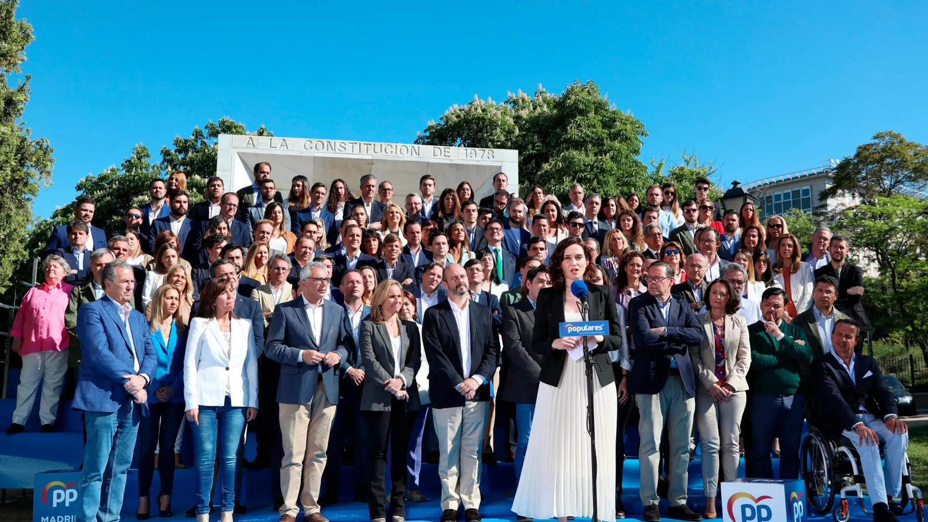 Presentación de los candidatos del PP a la Asamblea de Madrid