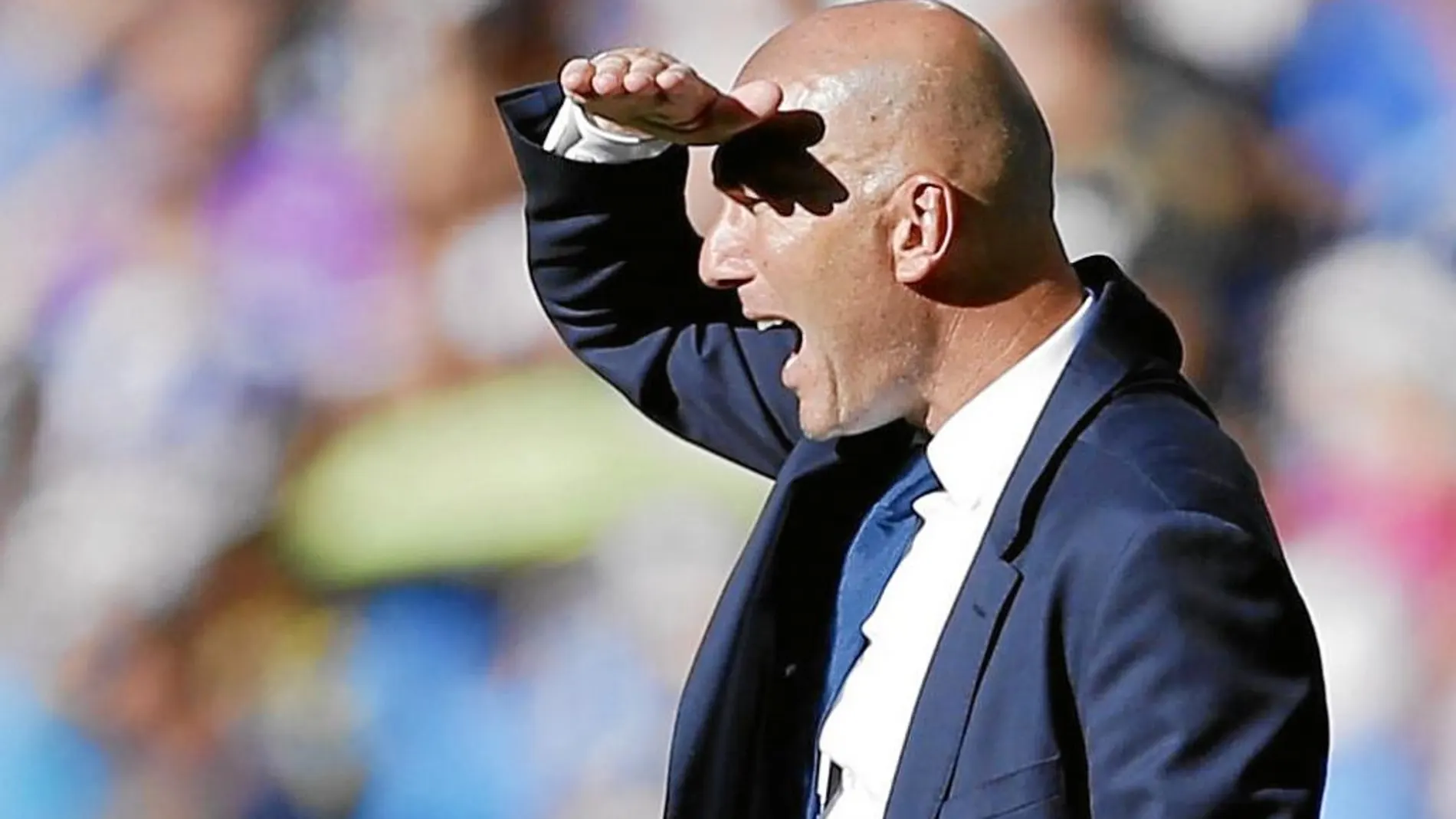 Zidane estaba muy enfadado tras el partido