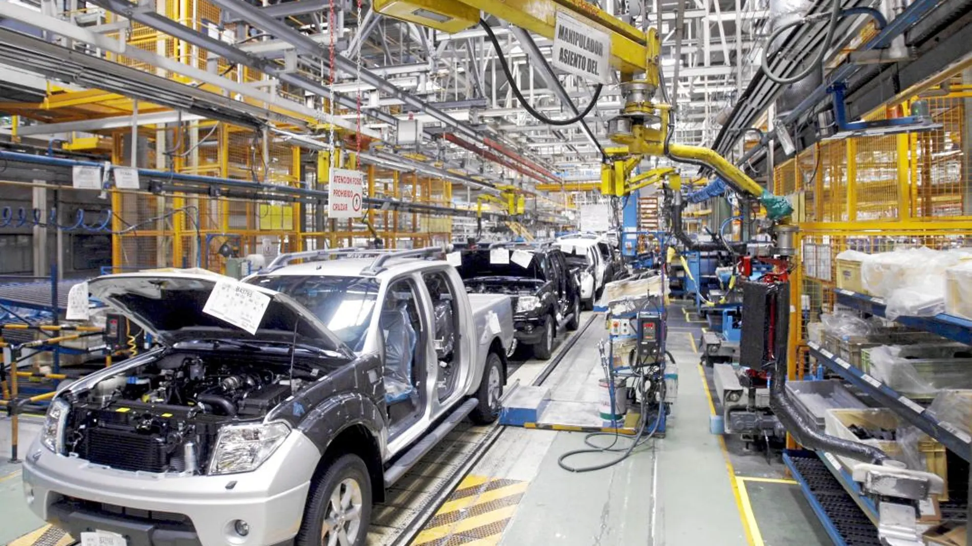 La factoría Nissan en la Zona Franca, en activo desde 1983, fabricó el año pasado 110.000 vehículos