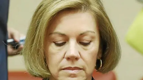 La ex secretaria general del PP María Dolores de Cospedal pidió ayer que no se especule sobre sus «intenciones o deseos»