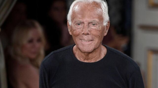 El diseñador Giorgio Armani, en una imagen de archivo / Gtres