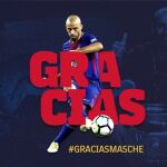 El FC Barcelona anunció de manera oficial la despedida de Mascherano, quien pone rumbo a China