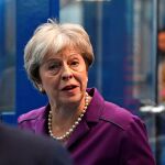 La primera ministra británica, Theresa May