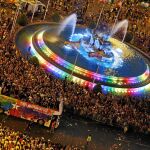 Este año, además de la plaza de Cibeles, la fuente de Neptuno también se iluminará con los colores de la bandera arcoíris durante las fiestas del Orgullo Gay